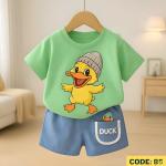 কিডস স্টাইলিশ প্রিমিয়াম T-Shirt & Pant Set