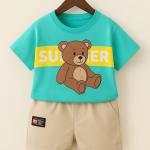 কিডস স্টাইলিশ প্রিমিয়াম T-Shirt & Pant Set