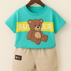 কিডস স্টাইলিশ প্রিমিয়াম T-Shirt & Pant Set