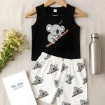 কিডস স্টাইলিশ প্রিমিয়াম T-Shirt & Pant Set