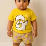 Baby Boy's স্টাইলিশ প্রিমিয়াম T-Shirt & Pant Set