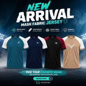 CHINIGURA MESH FABRIC RAGLAEN T-SHIRT | 4PC COMBO